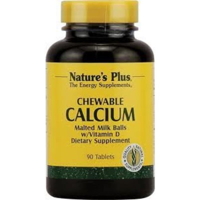 Nature's Plus - Calcium Van Malted Milk Balls Chew 90