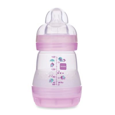 MAM 5 oz. Anti-Colic Bottle in Pink