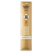 Gonesh 20811 Genieco Incense Stick Vanilla (4 Pack)