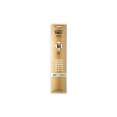 Gonesh 20811 Genieco Incense Stick Vanilla (4 Pack)
