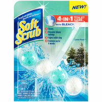 Soft Scrub 4-in-1 Toilet Care Alpine Fresh Scent Toilet Cleaner with Bleach