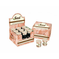 Soy Basics Seeds Vanilla Bean Soy Candle, 2.2-ounce (Pack of 36)