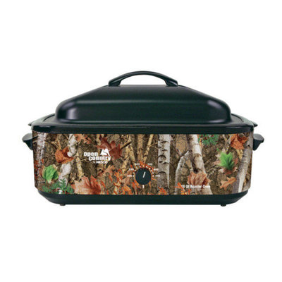 Nesco Open Country 18-Quart Woodland Birch Camouflage Roaster
