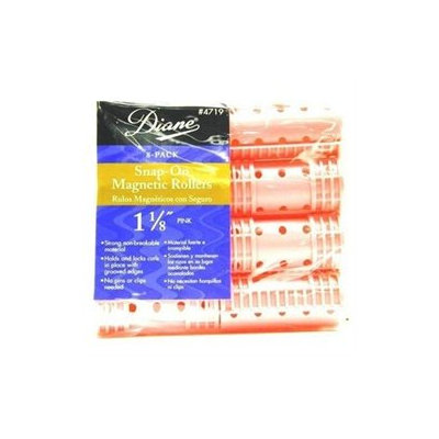 Diane Rollers Snap 1-1/8 Pink (8 Pieces) (Pack of 12)
