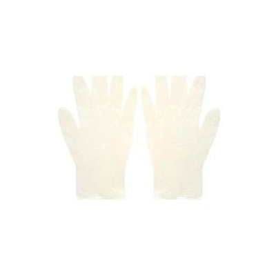 The Safety Zone Lightly Powdered Disposable Latex Gloves Large 1 Pair