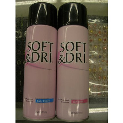the dial corp. Soft & Dry Spray Anti-perspirant Deodorant 6 Oz. Soft Scent