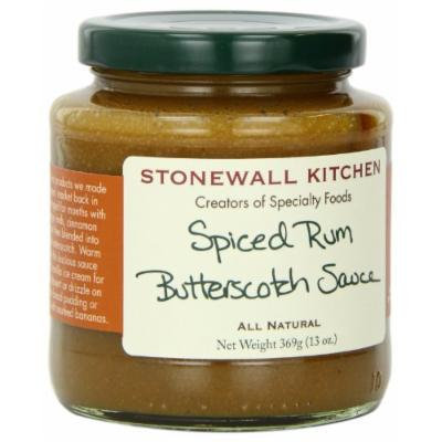 Stonewall Kitchen Sauce, Spiced Rum Butterscotch, 13 Ounce
