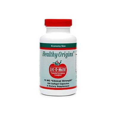 Healthy Origins Lyc-O-Mato, 15mg, Softgel Capsules 180 ea
