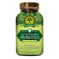 Well Roots Active-Flora Probiotics Softgels, 60 ea