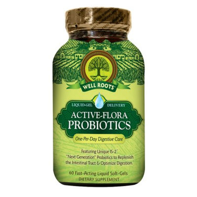 Well Roots Active-Flora Probiotics Softgels, 60 ea
