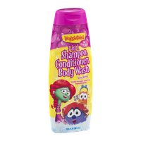 VeggieTales 3-in-1 Shampoo, Conditioner, Body Wash Very Berry
