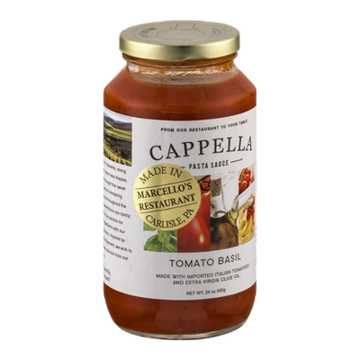 Cappella Pasta Sauce Tomato Basil