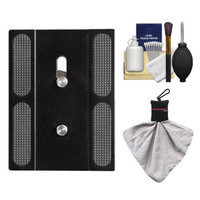 Vanguard Quick Shoe Release Plate QS-61 with Cleaning Accessory Kit for ABH-120, ABH-230, ABH-340 Ball Heads
