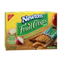 Nabisco Newtons Apple Cinnamon Fruit Crisps Snacks - 8 PK