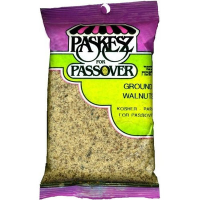 Paskesz Ground Walnuts, 4-Ounce Bags (Pack of 24)