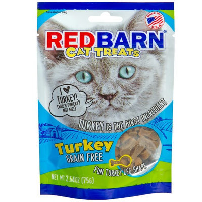 Red Barn Grain Free Cat Treats Turkey Flavor 2.64oz
