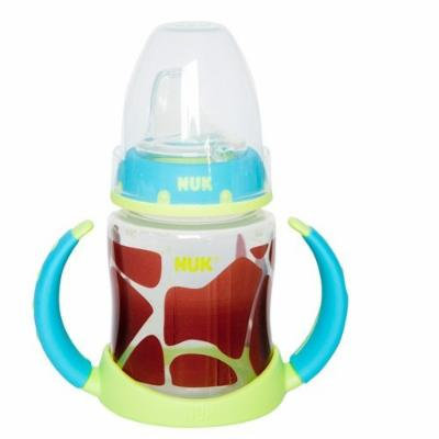 Nuk Learner Cup 5 Oz Giraffe Design Neutral Greens Browns 6+ Months