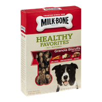 Milk-Bone Healthy Favorites Granola Biscuits with Real Beef For All Sizes