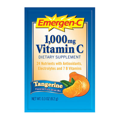 Alacer Corp. EV281 Vitamin Drink Mix Vitamins C/B 1000 mg 50ea/PK Tangerine
