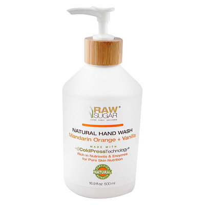 Raw Sugar Hand Wash - Mandarin Orange + Vanilla 16.9 Fl Oz