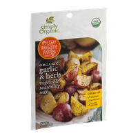 Simply Organic Vegetable Seasoning Mix Garlic & Herb