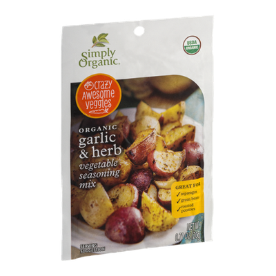 Simply Organic Vegetable Seasoning Mix Garlic & Herb