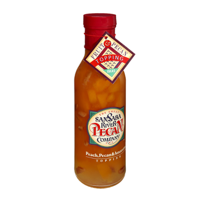 The Great San Saba River Pecan Company Peach, Pecan & Amaretto Topping