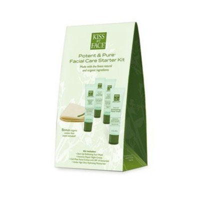 Kiss My Face Potent & Pure Facial Care Starter Kit,