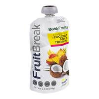 Buddy Fruits FruitBreak Blended Fruit with Coconut Milk & Tropical