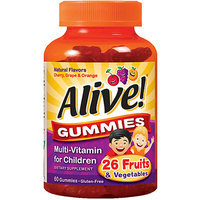 Nature's Way Alive! Multi-Vitamin Dietary Supplement Gummies for Children