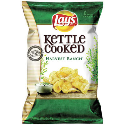 LAY'S® Kettle Cooked Harvest Ranch Potato Chips
