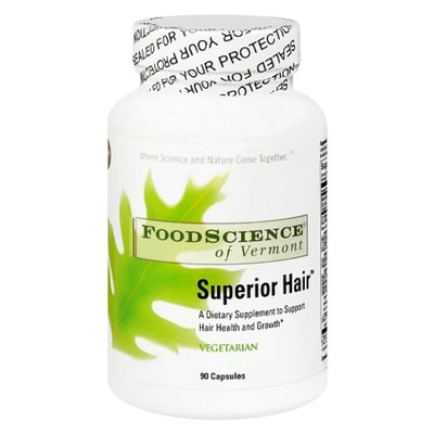 FoodScience of Vermont Superior Hair Dietary Supplement Capsules