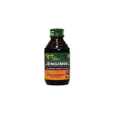 Jengimiel Children Syrup with Ginger, Honey and Aloe - 4 oz