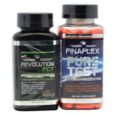 Finaflex Revolution PCT Black + Pure Test Combo - 30 DAY SUPPLY