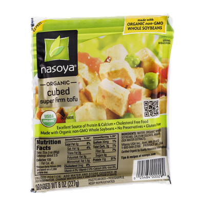 Nasoya Organic Cubed Super Firm Tofu