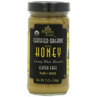 True Natural Taste Organic Creamy White Mustard, Pure Honey, 7-Ounce Jars (Pack of 12)