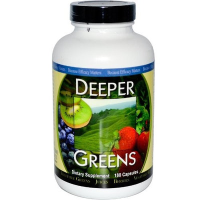Ortho Molecular Product Deeper Greens -- 180 Capsules