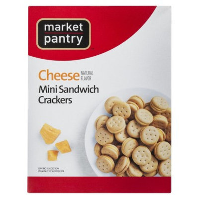 market pantry Market Pantry Cheese Mini Sandwich Crackers 9.5 oz