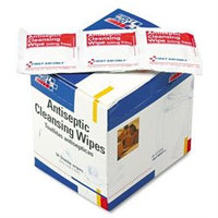 First Aid Only Antiseptic Cleansing Wipes, 50/box