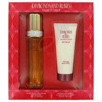 Diamonds & Rubies for Women by Elizabeth Taylor, Gift Set - 3.3 oz Eau De Toilette Spray + 3.3 oz Body Lotion