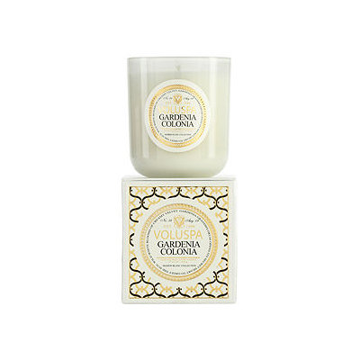 Voluspa Classic Maison Candle, Gardenia Colonia, 12 oz