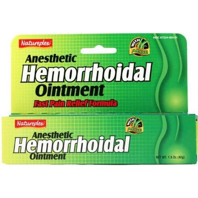 Natureplex Anesthetic Hemorrhoidal Ointment Fast Pair Relief Formula