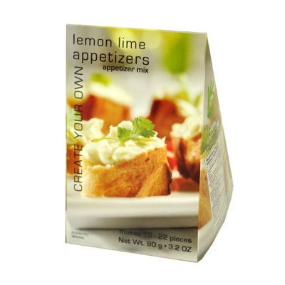 Foxy Gourmet Appetizers Lemon Lime Mix, 3.2-Ounce Boxes (Pack of 3)