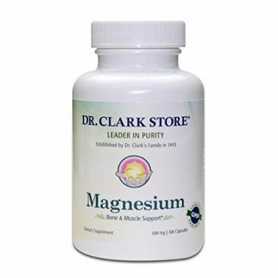 Dr. Clark Magnesium Oxide Supplement, 300mg, 100 capsules