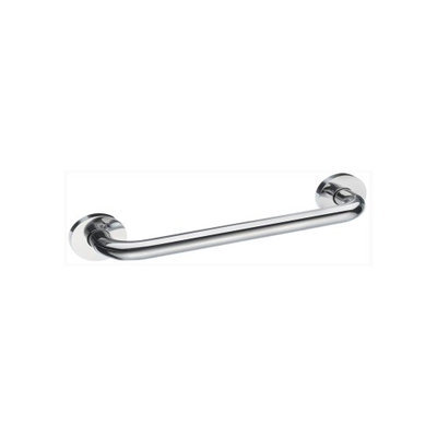 Smedbo Straight Grab Bar, Length 12 Inch, Stainless Steel