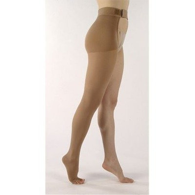 Sigvaris 860 Select Comfort 20-30 mmHg Open Toe Thigh with Waist Attachment - 862W Size: L1 RIGHT