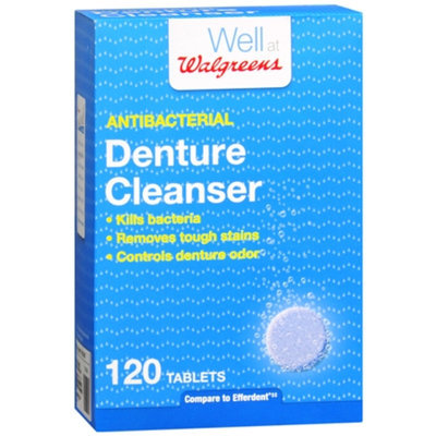 Walgreens Denture Cleanser, 120 ea