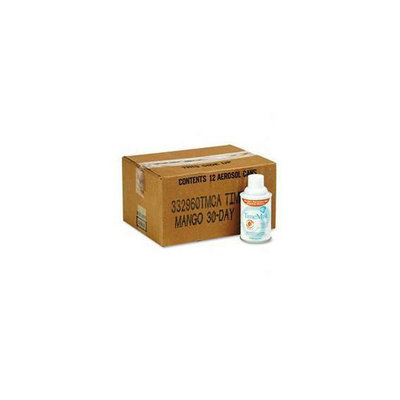 Waterbury 332960TMCT Metered Fragrance Dispenser Refills Mango 6. 6oz. Aerosol 12 Cans per Carton
