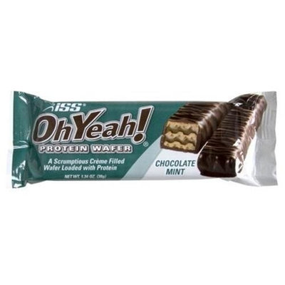 Oh Yeah Wafer, Mint Protein, 1.34-Ounce (Pack of 9)