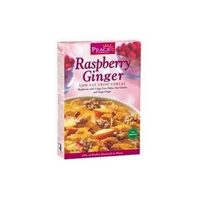 PEACE CEREALS Raspberry Ginger Crisp Cereal 14 OZ